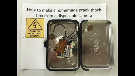 how to make an electric shock box|electric shockers diy.